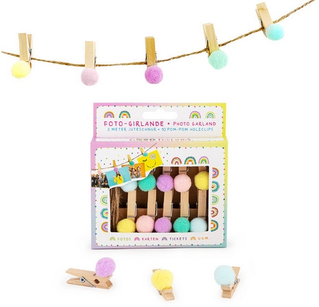 Guirnalda para fotos y recuerdos